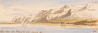 Gebel Sheikh Abu Fodde, 7:30 am, 4 March 1867 by Edward Lear